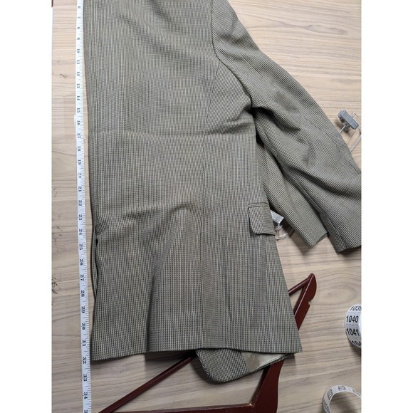 Oak Hall Blazer Lanificio di Pray Wool Italy Sport Coat Nailshead Mens 42R A002 - Picture 8 of 15